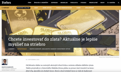 Forbes investovanie do zlata